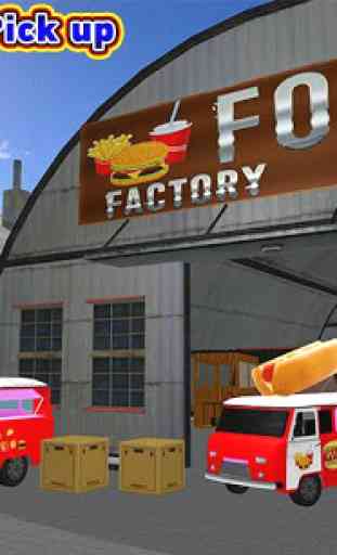 caminhão de alimentos, dirigindo fábrica sorvete 4