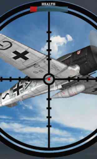 Céu guerra lutador jato: Avião tiroteio combate 3