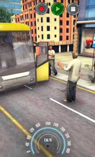 Cidade Ônibus Dirigindo Simulador 3