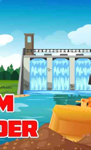 Construção de barragens e simulador de magnata de 3