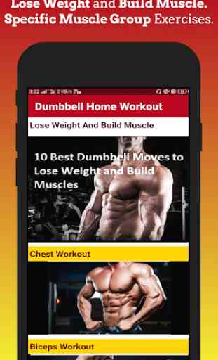 Dumbbells Home Workout | Gym Workout Exercises 1