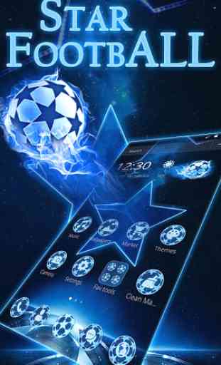 Estrela de futebol Tema 1