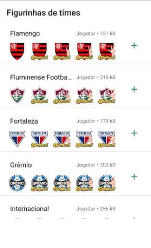 Figurinhas de times de futebol para WhatsApp ⚽ 4