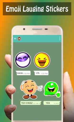 Hahaha Stickers – Laughing WAStickerApps 3
