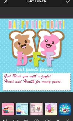 Happy Birthday Cards Collage Maker 4