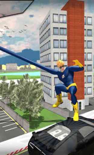 herói corda elástica: super-heróis jogos de luta 2