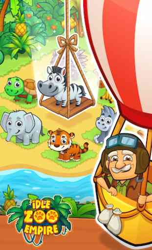 Idle Zoo Empire: Happy Animal in Click Away Park 2