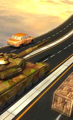 Impossible Army Tank Driving Simulator Tracks 2