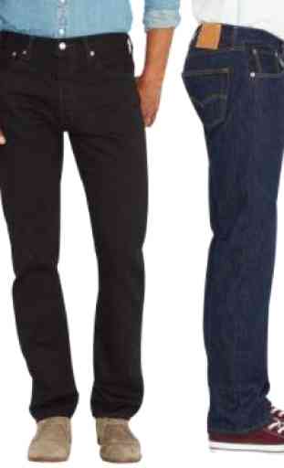 Jeans Longos para Homens 4