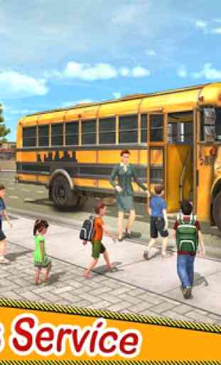 Jogos de condução de ônibus escolar: City bus 3