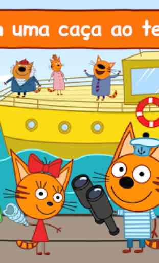 Kid-E-Cats: Gatinhos Jogos infantis! Cat adventure 2