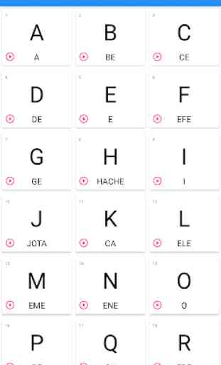 Learn Spanish Offline || Speak Spanish || Alphabet 2