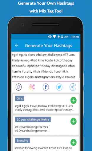 Liker - Free Captions & Hashtags for Instagram/Fb 4