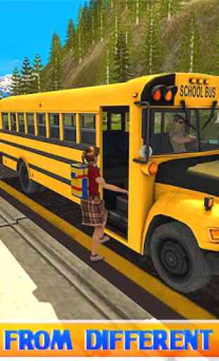 Motorista de ônibus escolar SF 2