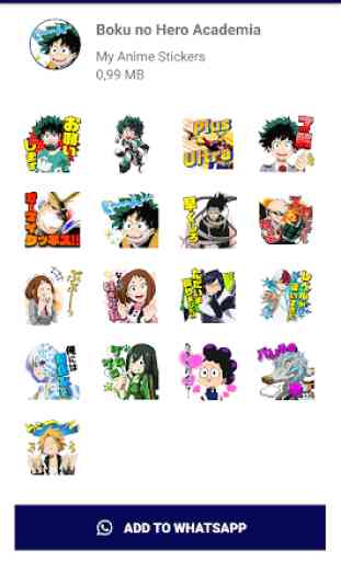 My Anime Stickers for WhatsApp 2
