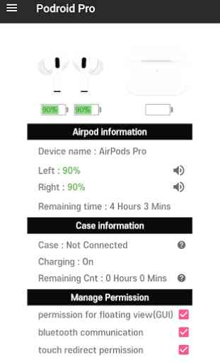 Podroid Pro(Using Airpod pro on android) 1