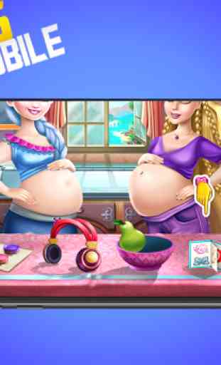 princesa feliz grávida - mamãe grávida jogo 1