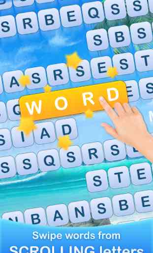 Scrolling Words -Encontre palavras, jogo de puzzle 1