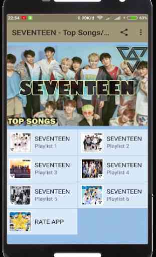 SEVENTEEN - Top Songs/Kpop 1