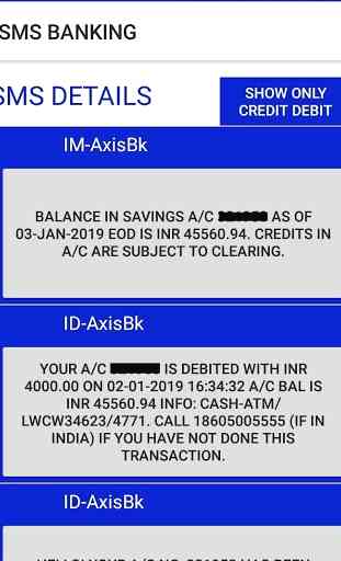 SMS Banking for all bank 4