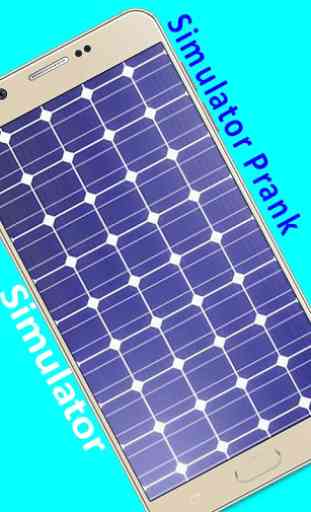 Solar Mobile Battery Fast Charger Simulator New 2