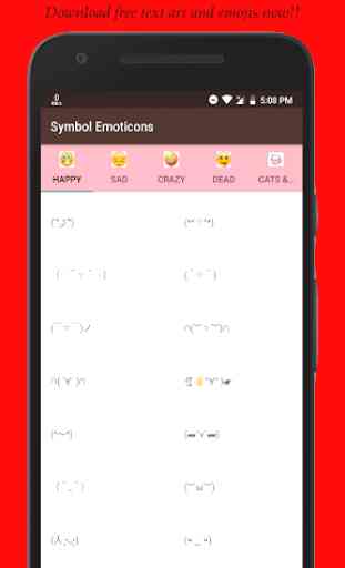 Symbol Emoji & ASCII Faces 1