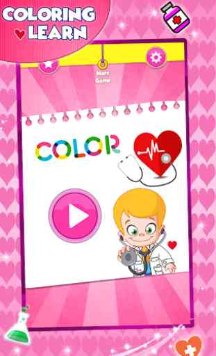 Toy Doctor Set coloring and drawing for Kids 1