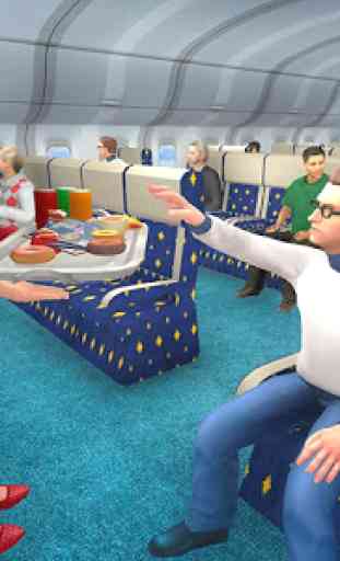 Virtual Air Hostess hospedeiros de bordo Simulator 3