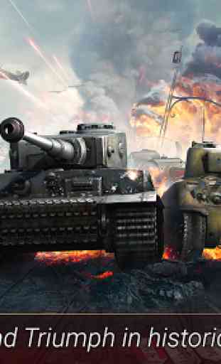 World of Armored Heroes: WW2 Tank Strategy Wargame 1
