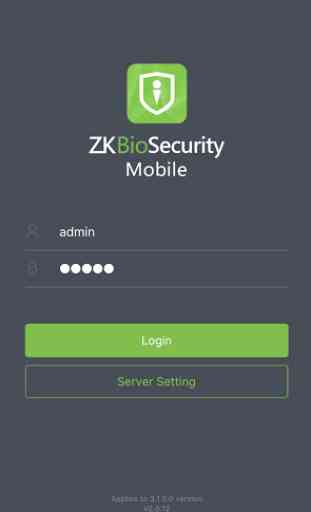 ZKBioSecurity Mobile APP 1