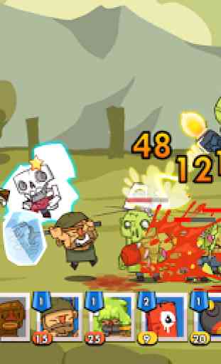 Zombie Defense: Battle TD Survival 2
