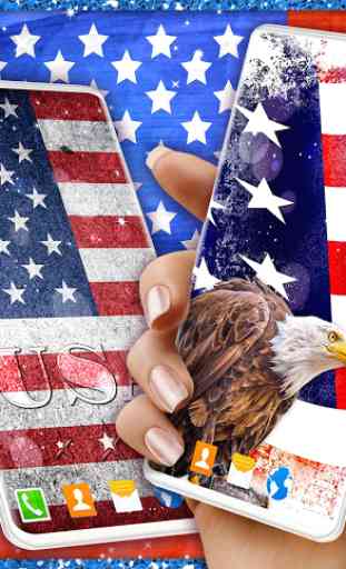 American Flag Wallpapers ⭐ USA HD Wallpaper Theme 1