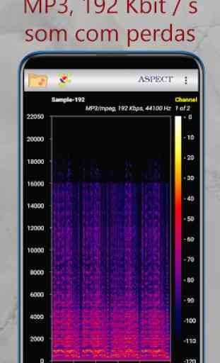 Aspect - Analisador de Espectrograma de Áudio 2