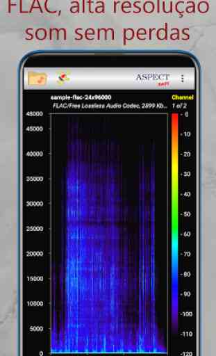 Aspect - Analisador de Espectrograma de Áudio 3
