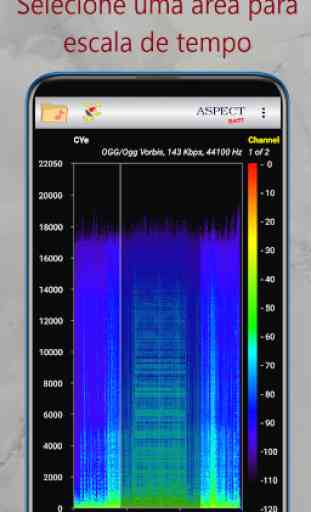 Aspect - Analisador de Espectrograma de Áudio 4