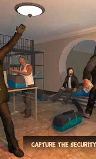 Assassino Palhaço assalto a banco Gangster real 3