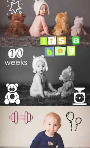 Baby Milestones - Photo Editor 1