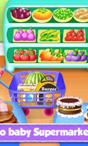 Baby Supermarket - Grocery Shopping Kids Game 1