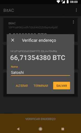BitAC - Verificador de Endereço Bitcoin 3