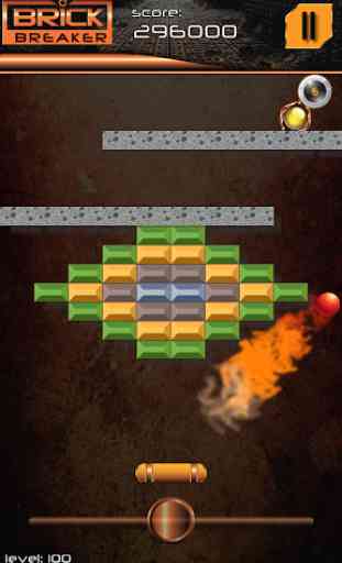 Brick breaker jogo de tijolos clássico viciante 1