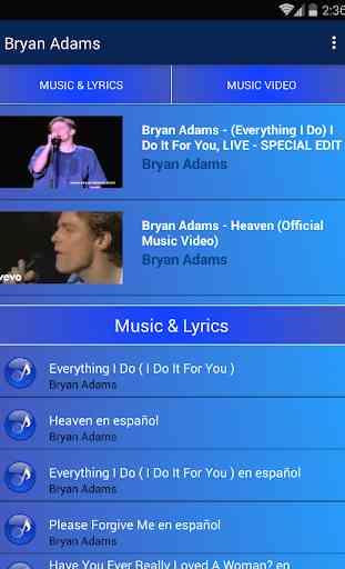 Bryan Adams Popular Songs | Video Collection 2