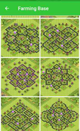 COC Base Map for TH8 4