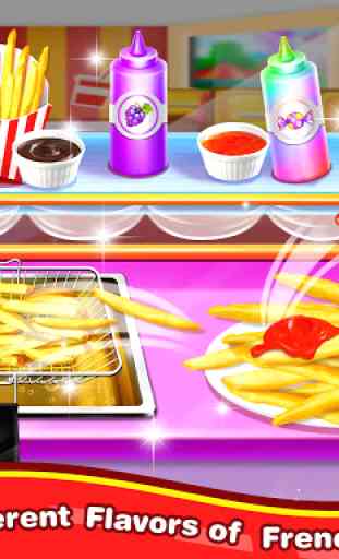 Fabricante de fast food - jogo de fazer comida 2