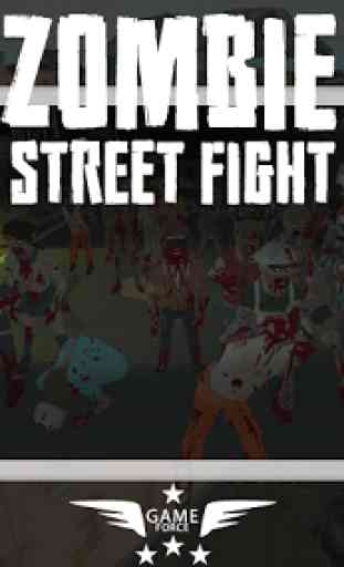 Fighter VS Street Zombie Gang 1