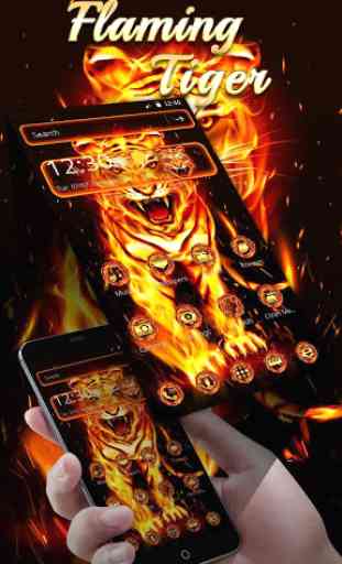 Flaming Tigre Tema 2