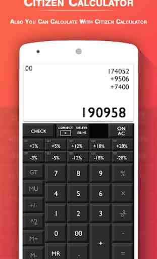 GST Calculator - Citizen Calculator 2