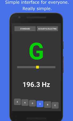 Guitar Tuner - tune in Standard, Drop or any tone 1