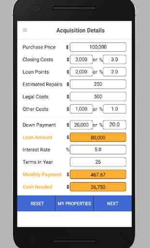 Investment Property Calculator - Real Estate 1