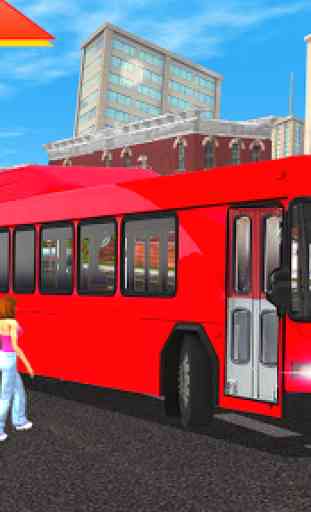 Jogo de condução de ônibus da cidade moderna 2020 2