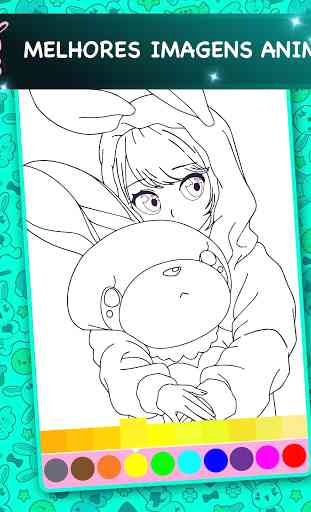 Kawaii - Anime Animated Coloring Book 2